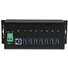 StarTech 7-Port Industrial USB 3.0 ESD and Surge Protection Hub (Black)