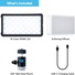 Lume Cube Panel Go LED Light with DSLR Camera Mount and Light Stand 3/8" Adapter