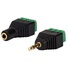 DYNAMIX 3.5mm Stereo to Wired Adapters (Pair, Male and Female)