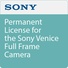 Sony Full-Frame Permanent License for Sony VENICE Camera
