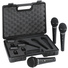 Behringer XM-1800S Dynamic Handheld Microphone (3-Pack)