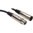 Hosa XLR-102 3-Pin XLR Male to XLR Female Balanced Interconnect Cable - 2'