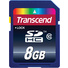 Transcend 8GB SDHC Memory Card Class 10