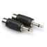 Hosa GRM-114 RCA to 3.5mm Adapter