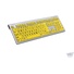LogicKeyboard XLPrint PC Slim Line Keyboard with Large Print (Black on Yellow)