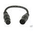 American DJ AC5PM5PFM Accu-Cable 5-Pin Male to 3-Pin XLR DMX Turnaround Cable