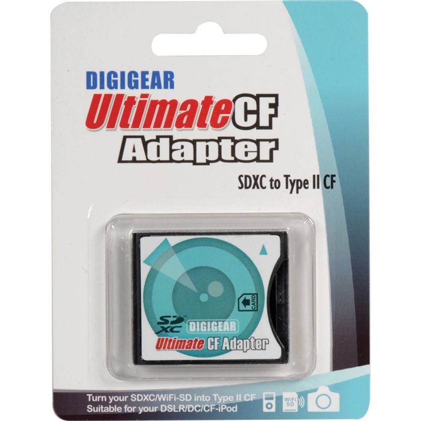 DigiGear Extreme SD-HC-XC to CF Adapter
