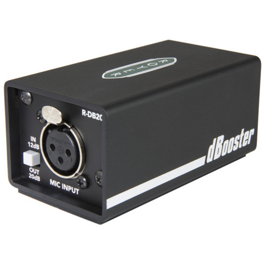 Royer Labs R-DB20 dBooster In-Line Signal Booster for Dynamic and Ribbon Microphones