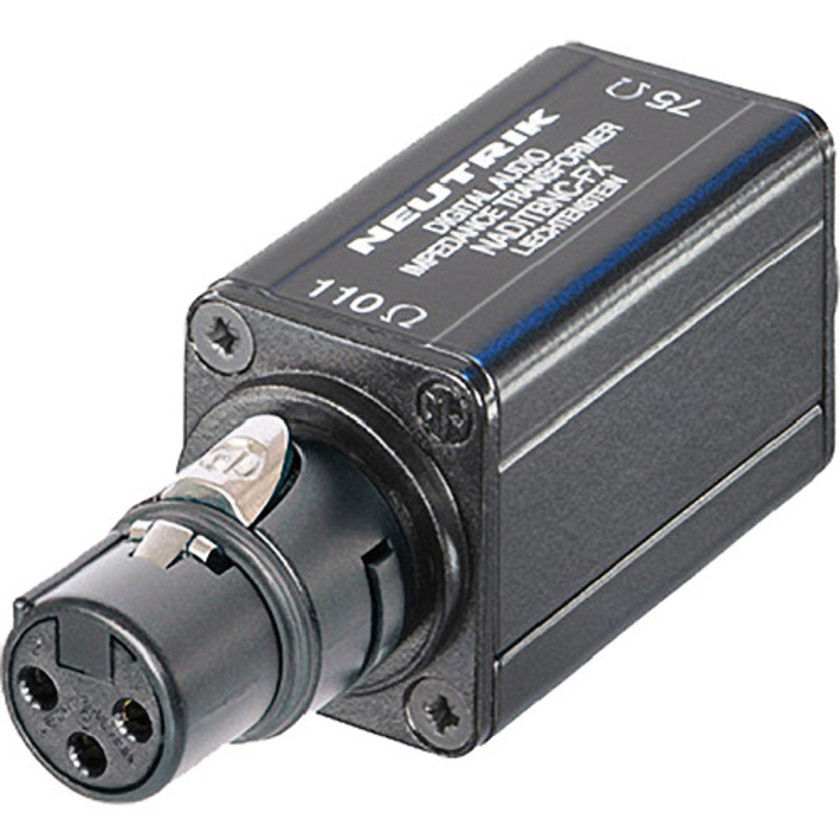 Neutrik NADITBNC-FX Digital Impedance Transformer Adapter