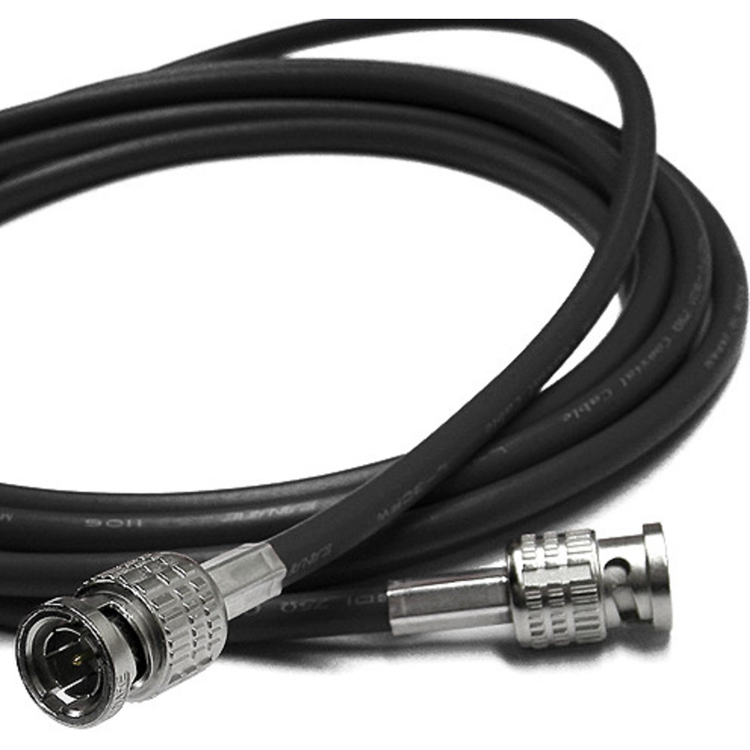 Canare 3' L-3CFW RG59 HD-SDI Coaxial Cable with Male BNCs (Black)