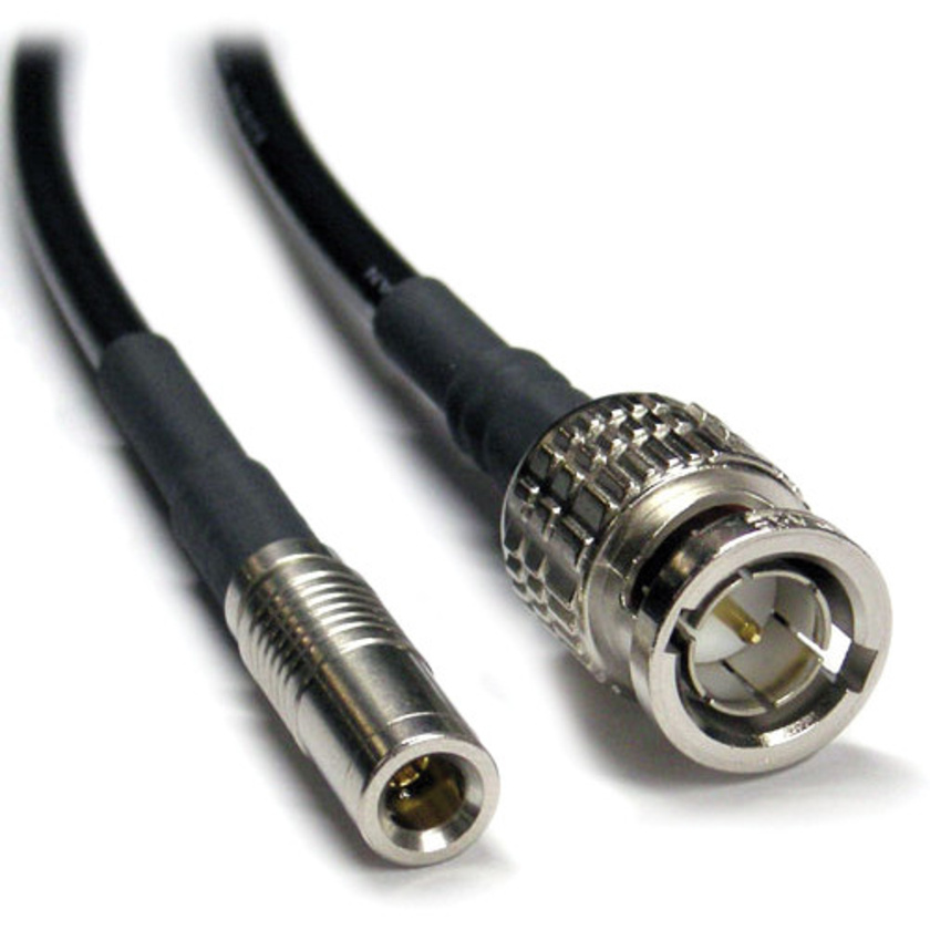Canare L-2.5CHDB5 3G HD/SDI Cable with 1.0/2.3 DIN to BNC Male Connectors (5')