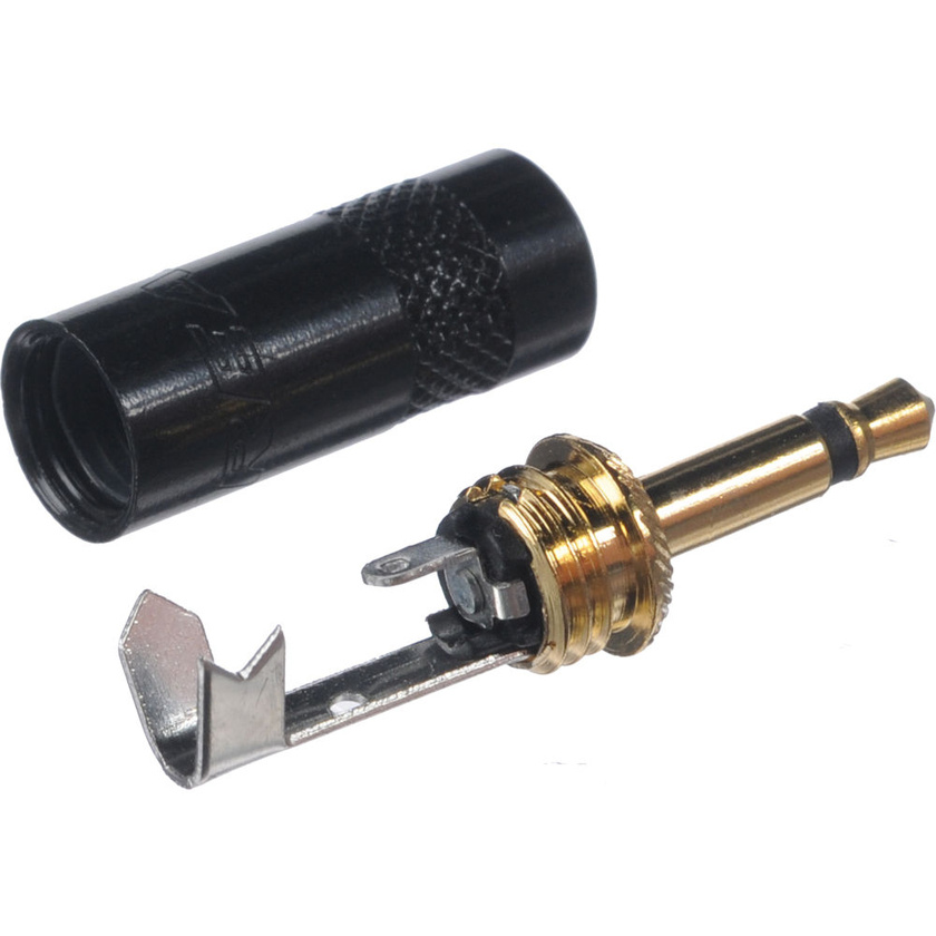 Neutrik NYS226BG 2-Pole Mono 3.5mm Plug (Black)
