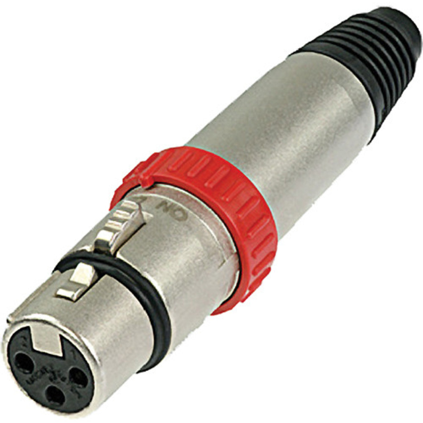 Neutrik NC3FXS 3-Pole XLR Female Cable Connector with Nickel Housing