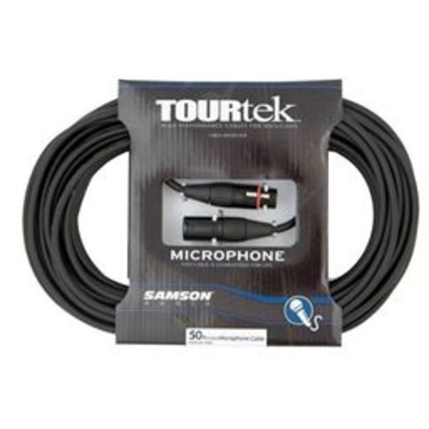 Samson Tourtek XLR Balanced Mic Cable 50'