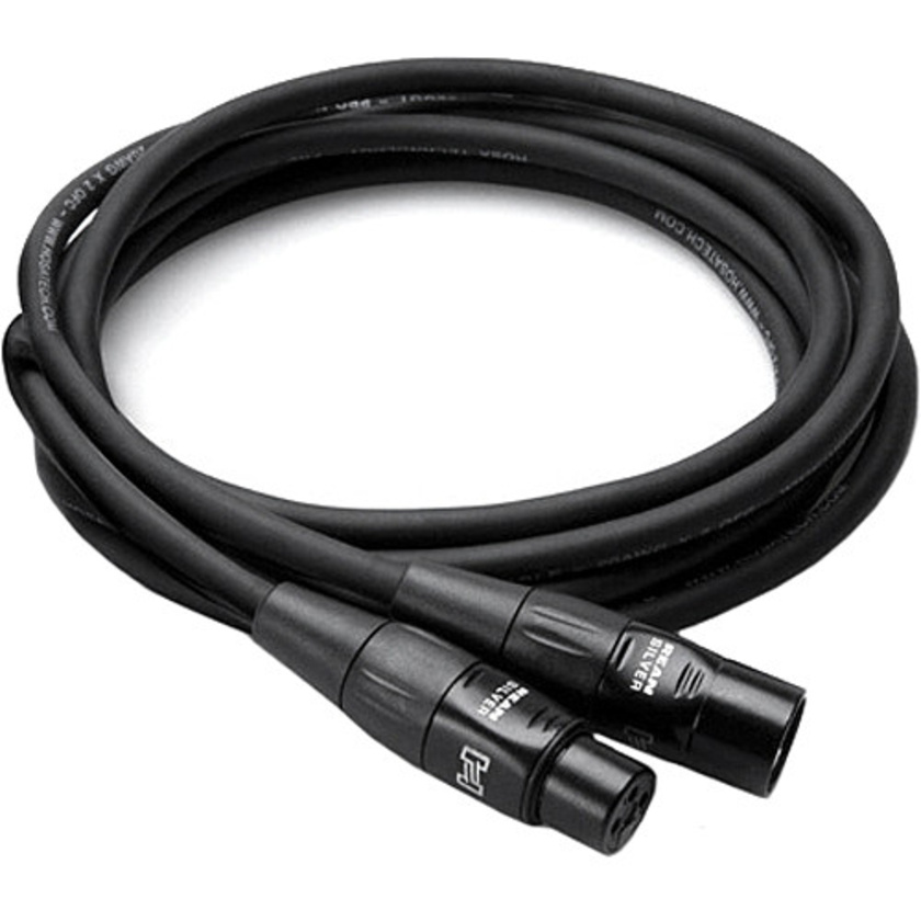Hosa HMIC-030 Pro Microphone Cable 3-Pin XLR Female to 3-Pin XLR Male (30')