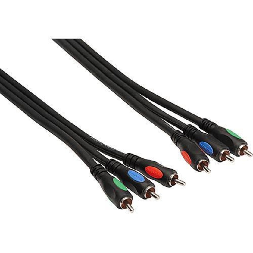 Pearstone 3 RCA Male to 3 RCA Male Component Video Cable - 100'