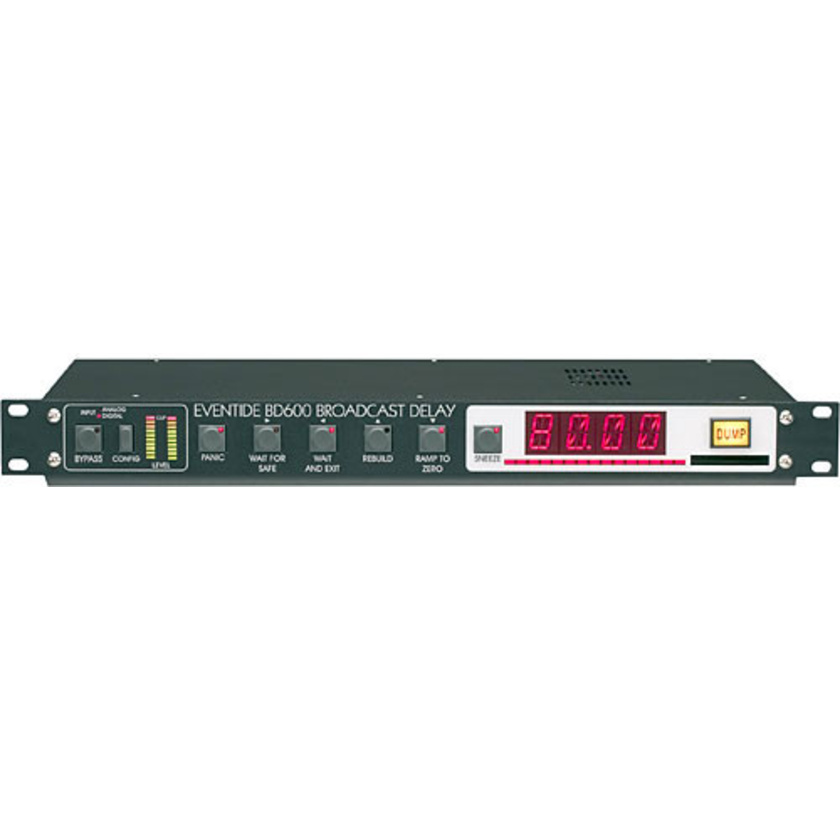 Eventide BD-600 Broadcast Audio Delay - Digital and Analog Audio, RS-232