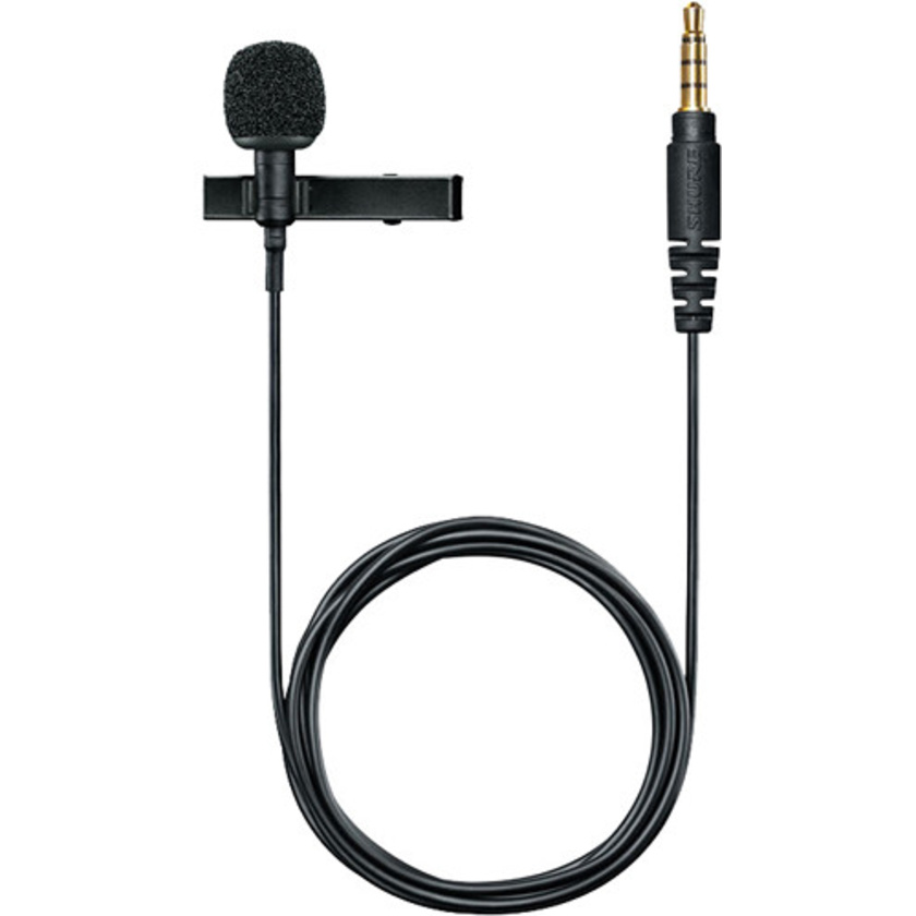 Shure Motiv MVL Omnidirectional Condenser Lavalier Microphone for iOS and smart devices