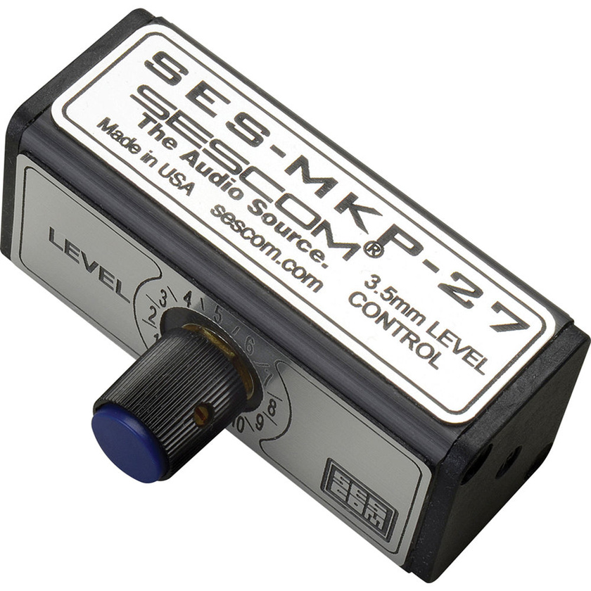 Sescom SES-MKP-27 Professional Stereo 3.5mm Volume Control
