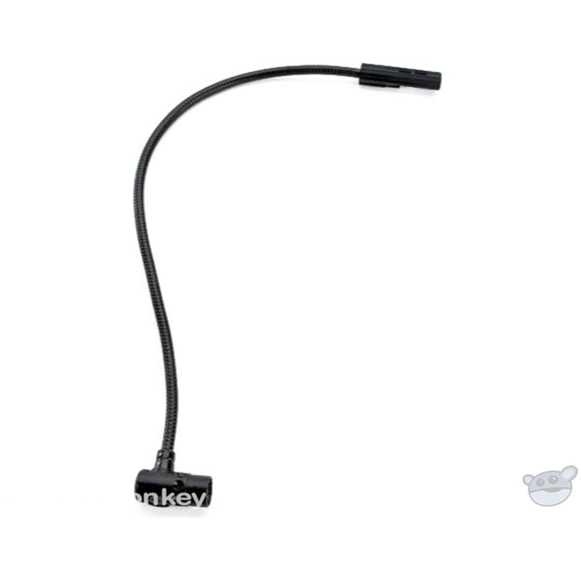 Littlite 12X-R4LED - LED Gooseneck Lamp with 4-pin Right Angle XLR Connector (12-inch)