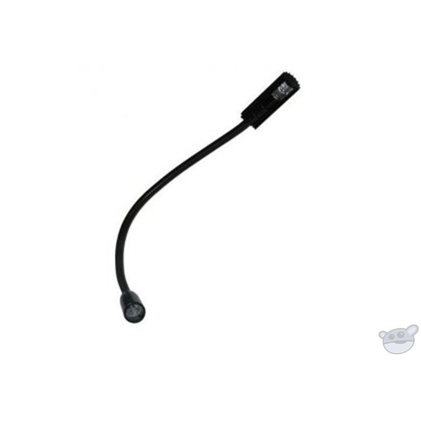 Littlite 12X-RHI - Hi Intensity Gooseneck Lamp with 3-pin Right Angle XLR Connector (12-inch)
