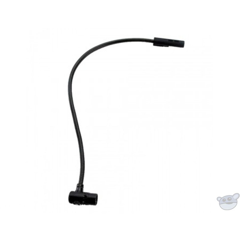 Littlite 12X-RLED - LED Gooseneck Lamp with 3-pin Right Angle XLR Connector (12-inch)
