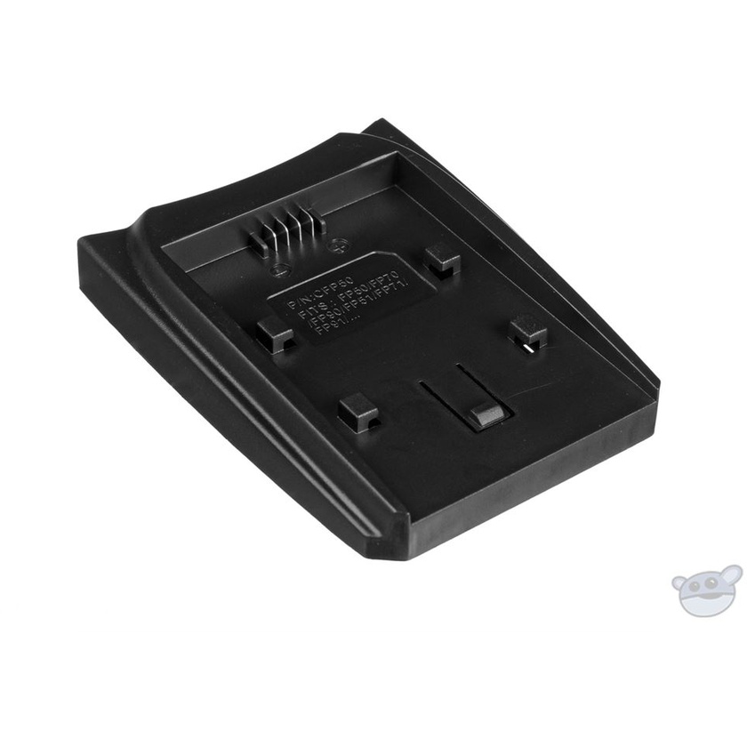 Luminos Battery Charger Adapter Plate for Sony P, H, and V Series