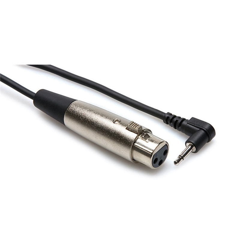 Hosa XVM-305F Mono Mini Male to 3-Pin XLR Female Cable - 5'