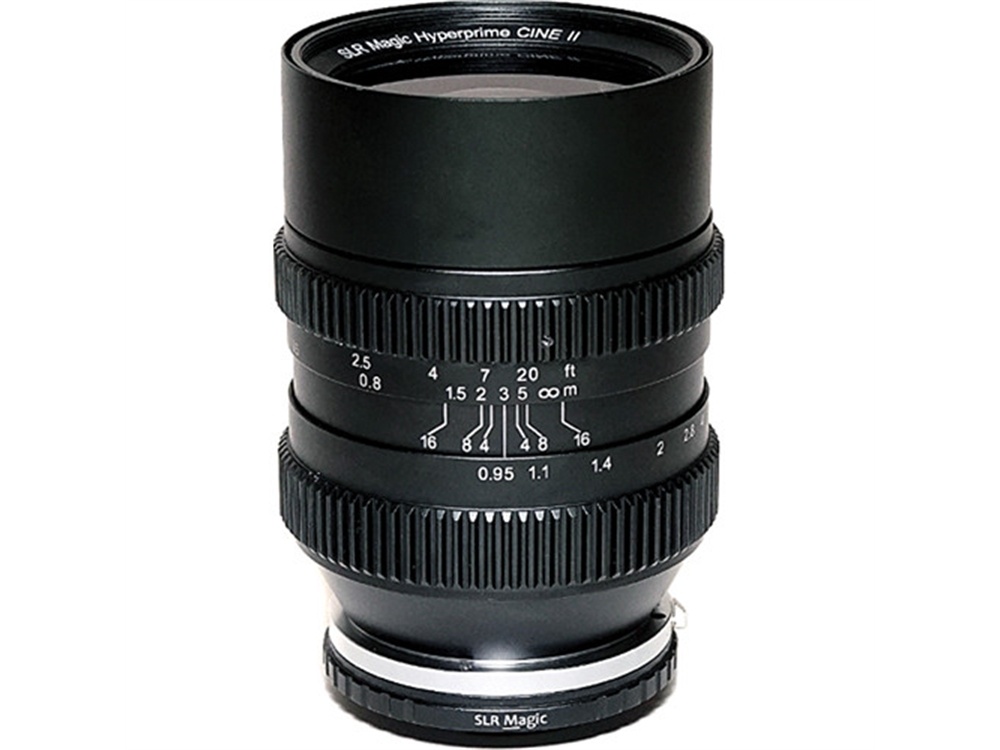 SLR Magic Cine 35mm T0.95 Mark II Lens with Sony E Mount