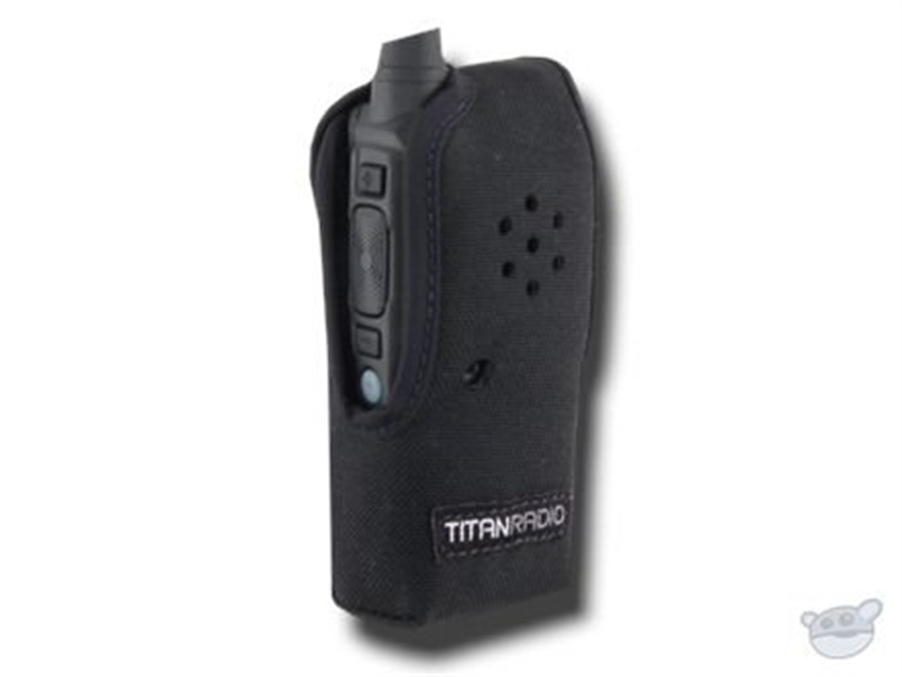 Titan Radio TR4NC3 Vertical Nylon Case with Belt Clip for TR400