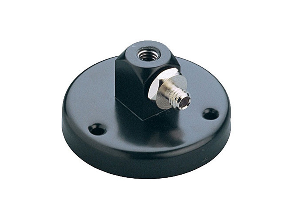 K&M 221C Microphone Mounting Flange with Lateral Mount