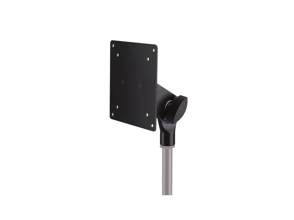K&M 19685 Screen Adapter for Mounting to Mic Stands (Black)