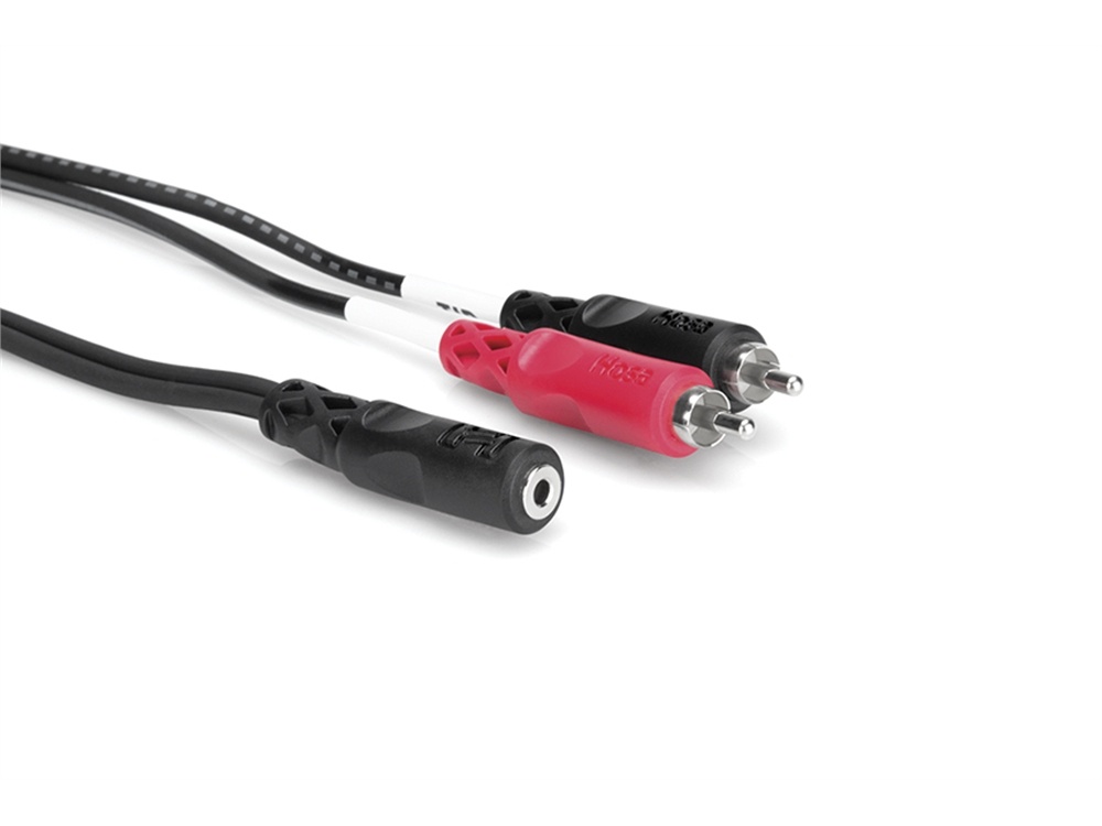 Hosa CFR-210 RCA to Mini Breakout Cable 10ft