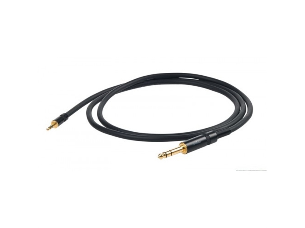 Proel Challenge 3.5mm TRS to 6.3mm TRS Cable (1.5m)