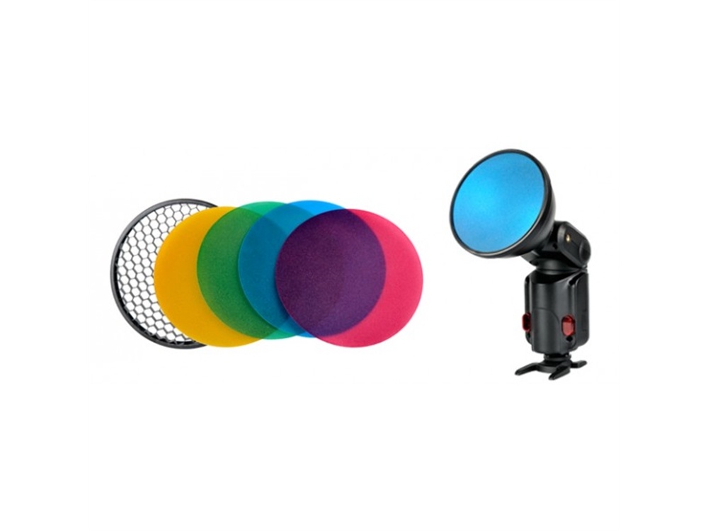 Godox AD-S11 Colour Gel & Grid for Witstro Flashes