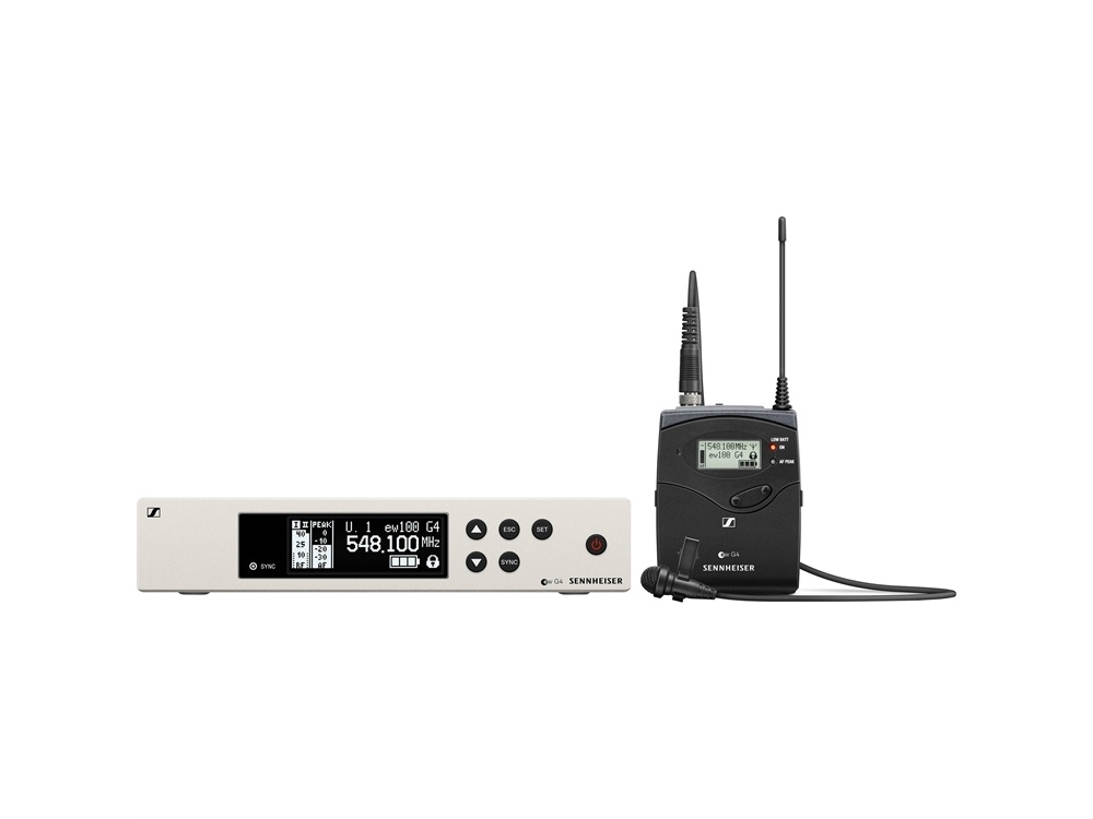 Sennheiser EW 100 G4-ME 2-II Wireless Bodypack System with ME 2-II Lavalier Microphone (B Band)
