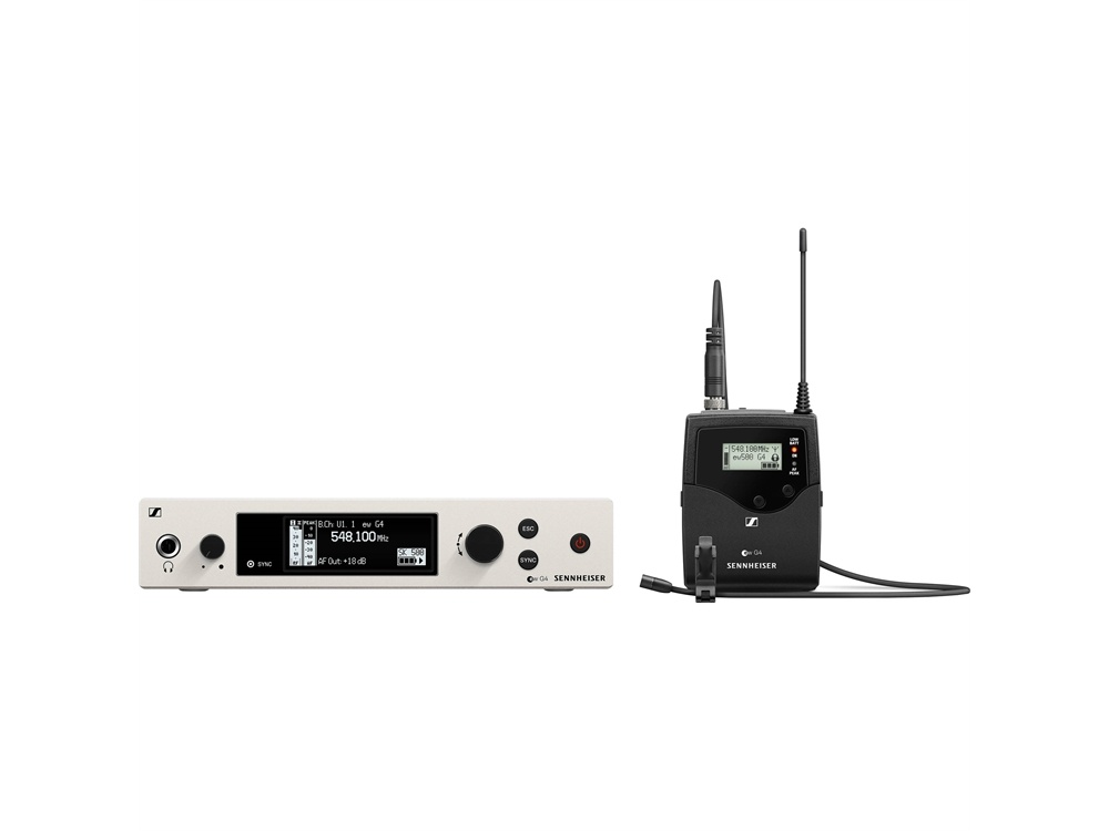 Sennheiser EW 500 G4-MKE 2 Wireless Lavalier Microphone System (AW+ Band)