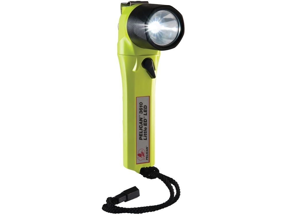 Pelican 3610 Little Ed Right Angle LED Flashlight (Yellow)