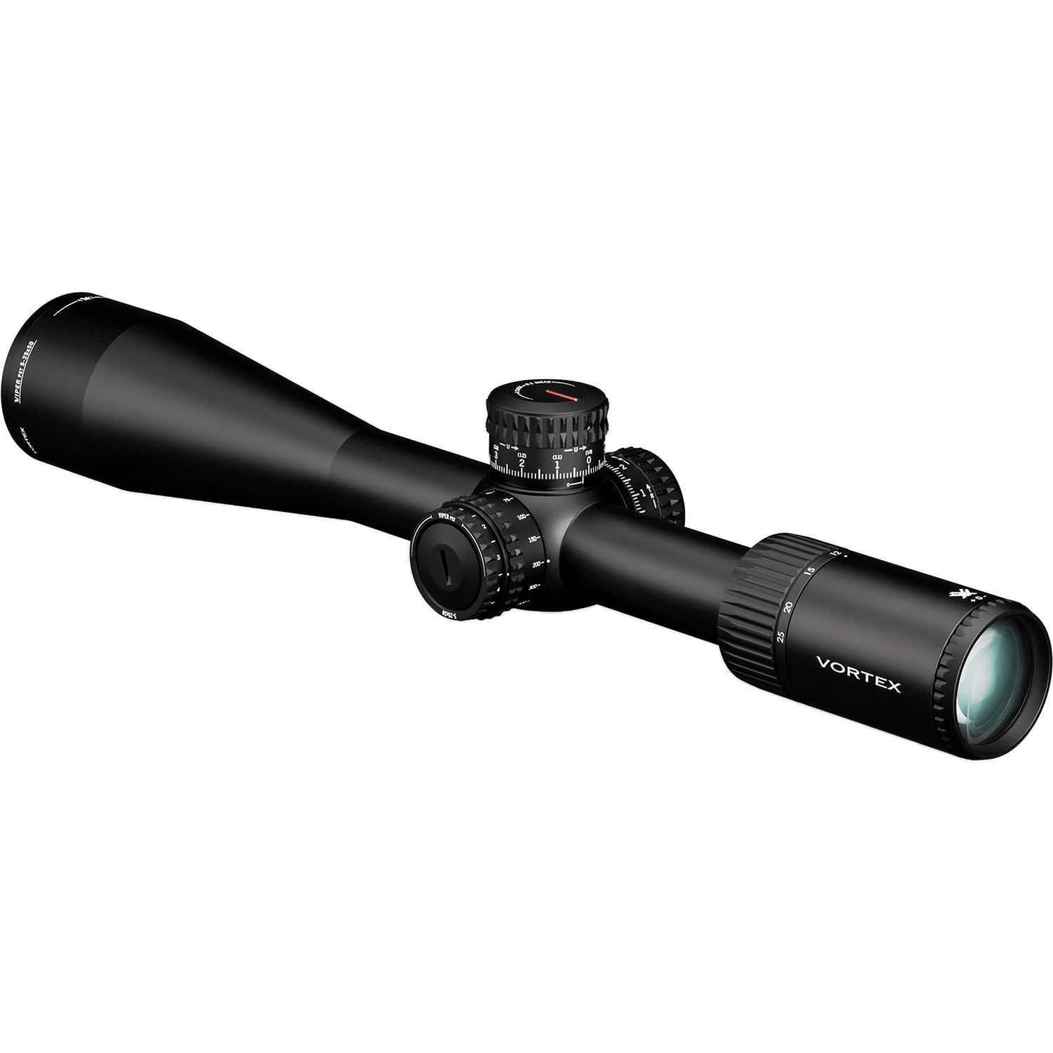 Vortex 5-25x50 Viper PST Gen II Riflescope (EBR-7C MRAD Illuminated FFP Reticle, Matte Black)