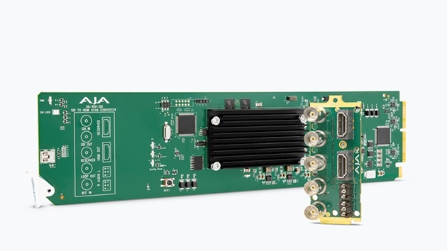 AJA Open Gear 3G-SDI to 3G-SDI/HDMI Scan Converter