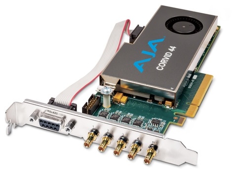 AJA CRV44-T-NC1 Standard-Profile 8-Lane PCIe, 4x SDI Independently Configurable (No Cable)