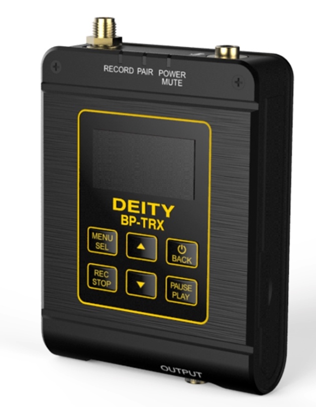 Deity Microphones BP-TRX Compact Microphone Recorder and Wireless Transceiver with Timecode I/O