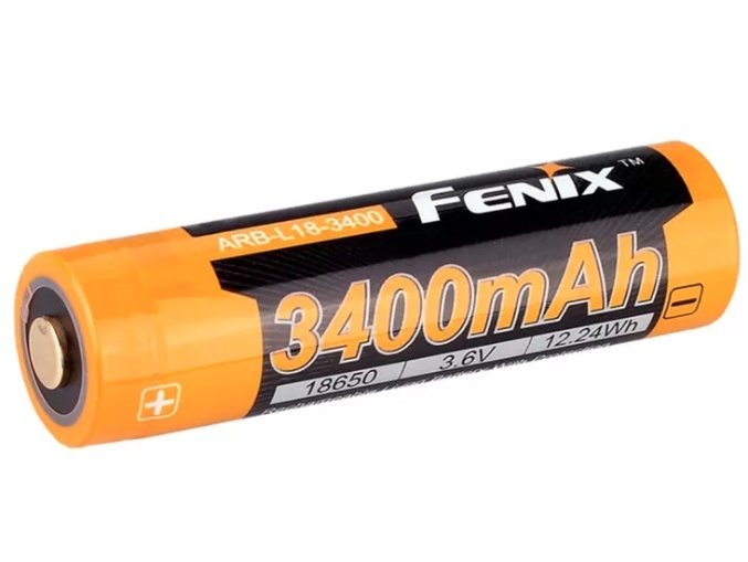 Fenix ARB-L18-3400 Rechargeable 18650 Lithium-Ion Battery