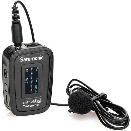 Saramonic Blink500 Pro TX Wireless Microphone Transmitter with Lavalier Microphone (Black)