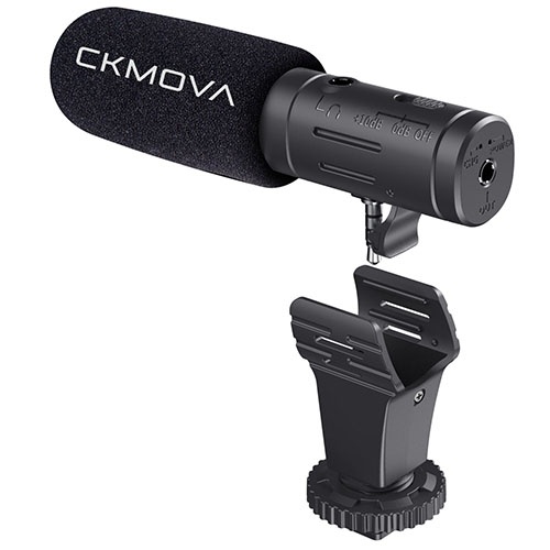 CKMOVA VCM3 PRO On-Camera Microphone for DSLR & Smartphone