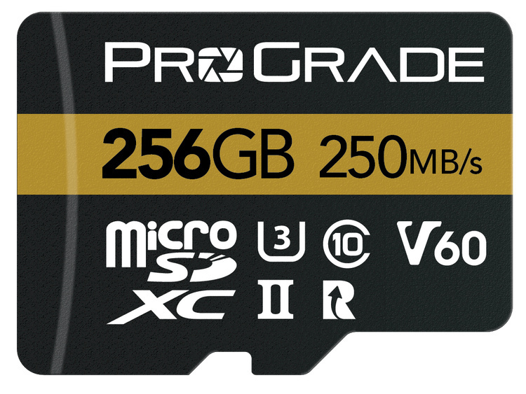 ProGrade Digital MicroSDXC UHS-II Memory Card with Adapter (256GB)