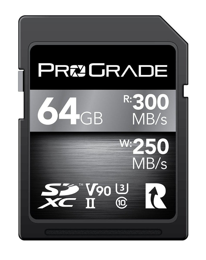 ProGrade Digital SDXC UHS-II V90 Memory Card (64GB)
