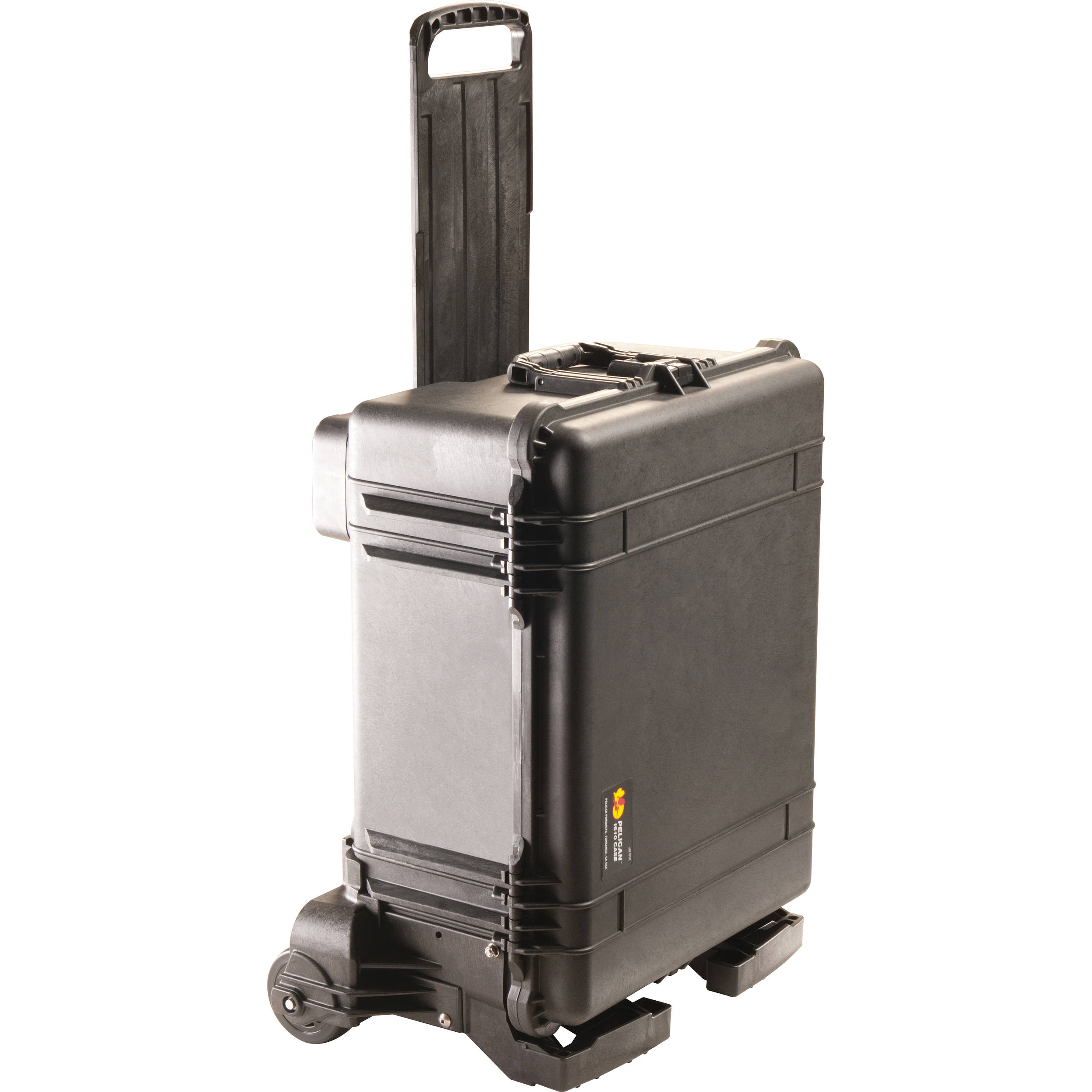 Pelican 1610 Carry on Case with Mobility Kit without Foam (Black)