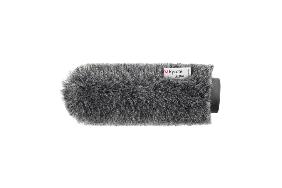 Rycote Standard Hole Classic Softie Wind-Screen (180mm Long, 18 to 20mm Diameter Hole, Gray)
