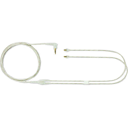 Shure EAC64CL Earphone Cable with Gold-Plated MMCX Connectors (Clear, 162cm)
